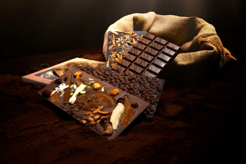 Tablettes gourmandes en chocolat suisse
